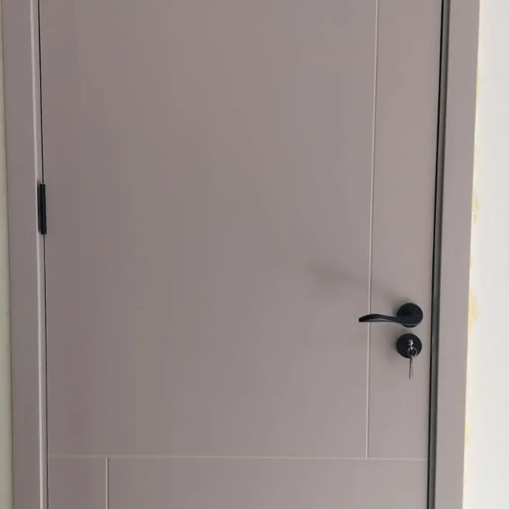 Brown Wooden Cabinet Door