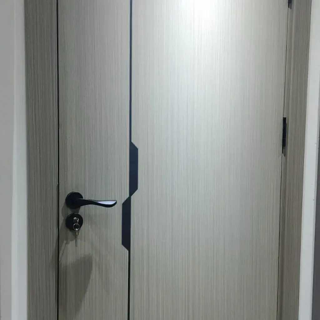 Sleek Wooden Door