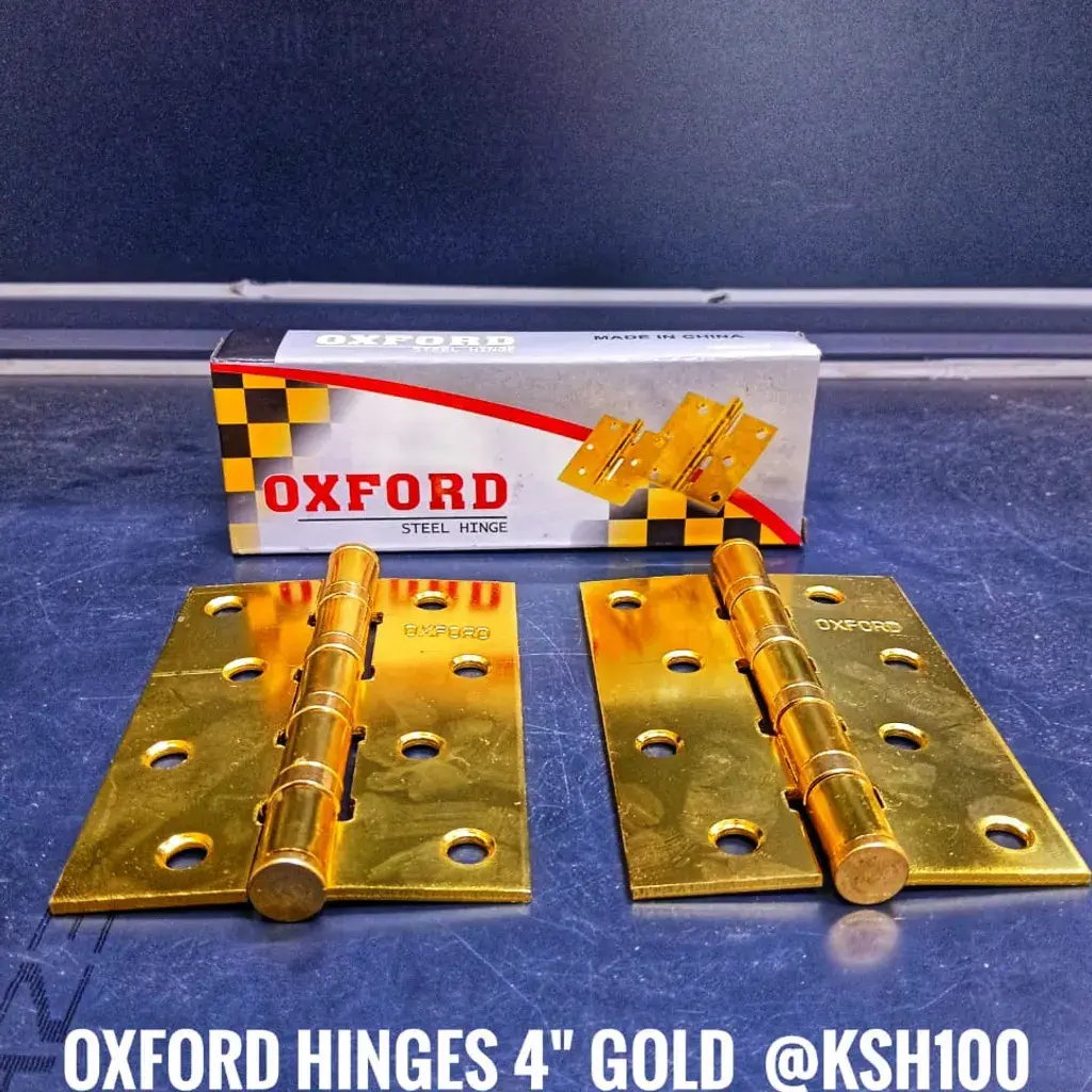 Oxford Hinges 4' x 4' in Gold