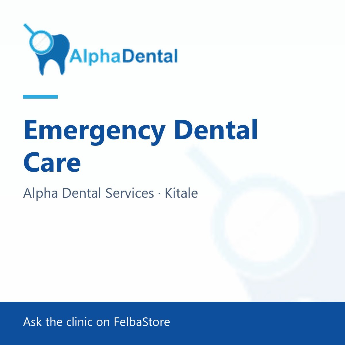 Emergency Dental Care
